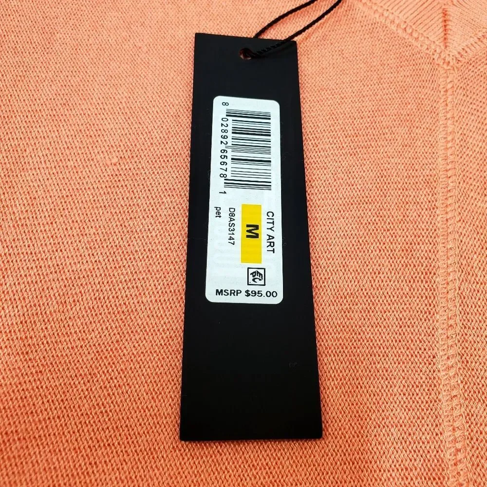 DONNA KARAN Viscose Blend V-Neck Oversized Dolman Sleeve Top Size M - Picture 11 of 11